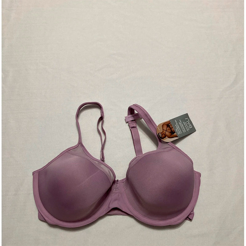 Bali® One Smooth Ultra Light Convertible Full-Coverage Bra Purple 36D