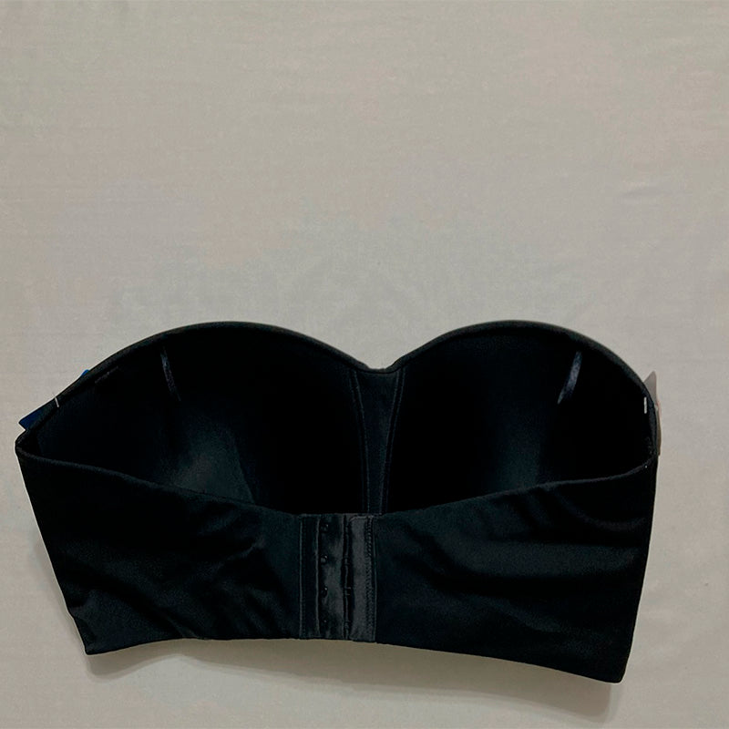 Warner's Lightly Lined Wireless Strapless Bra Black XL