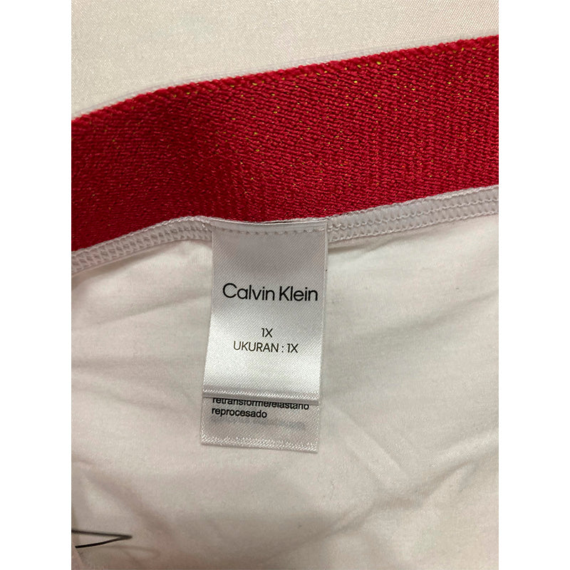 Calvin Klein This is Love Modern Cotton Thong Panty White