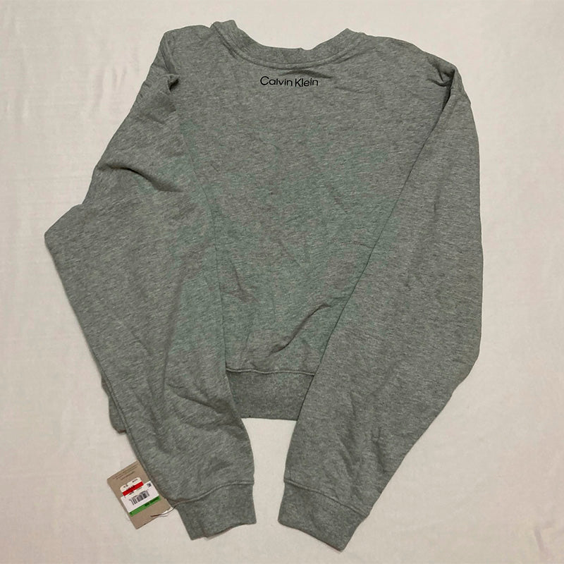 Calvin Klein Long Sleeve Crewneck Only Sweatshirt Grey L