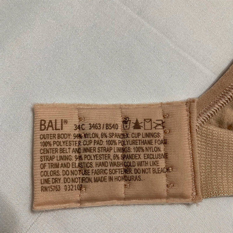 Bali Comfort Revolution Wire Free Bra Nude 34C