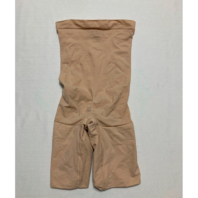 Spanx Everyday Seamless Shaping High Waist Shorts Beige S