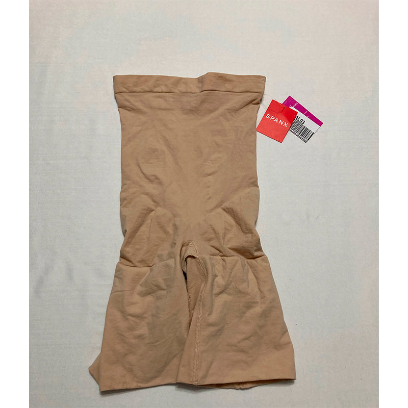Spanx Everyday Seamless Shaping High Waist Shorts Beige S