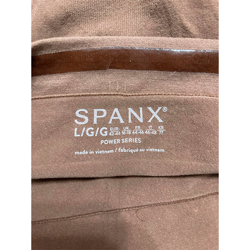 Spanx Shapewear High Waisted Brown L