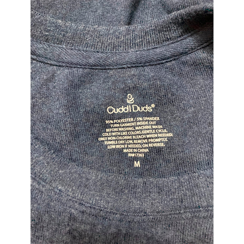 Cuddl Duds 2 Piece Pajama Set Multicolor M