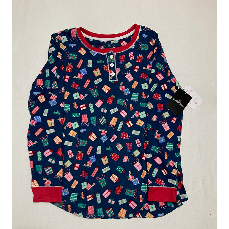 Cuddl Duds Jogger Pajama Set Multicolor