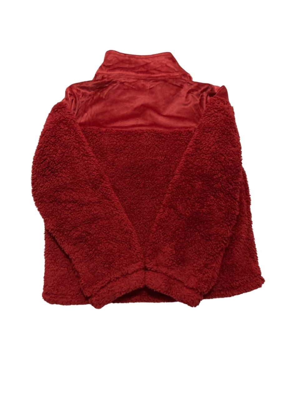 TOMMY HILFIGER 2-Piece Long Sleeves Sherpa Top RED XL