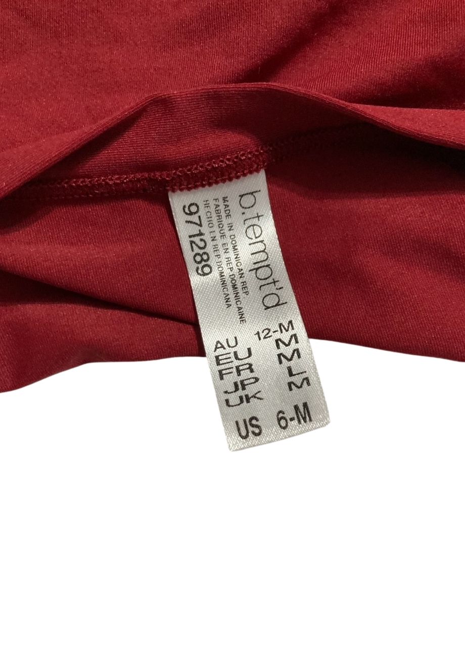 B.TEMPT´D Future Foundation Full Coverage Hi Leg Brief Panty RED M