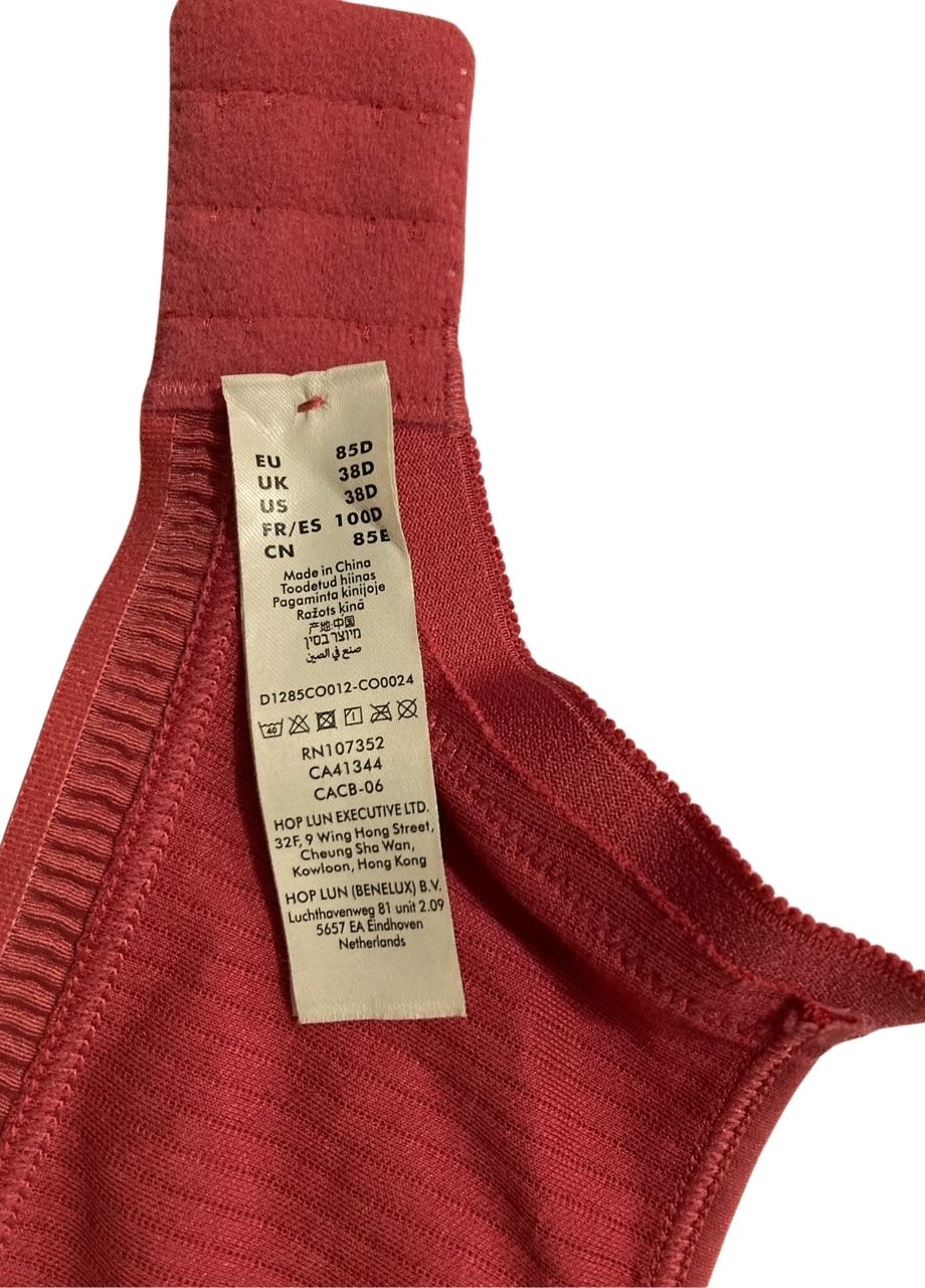 DORINA Tiffany Non Padded Bralette RED 38D