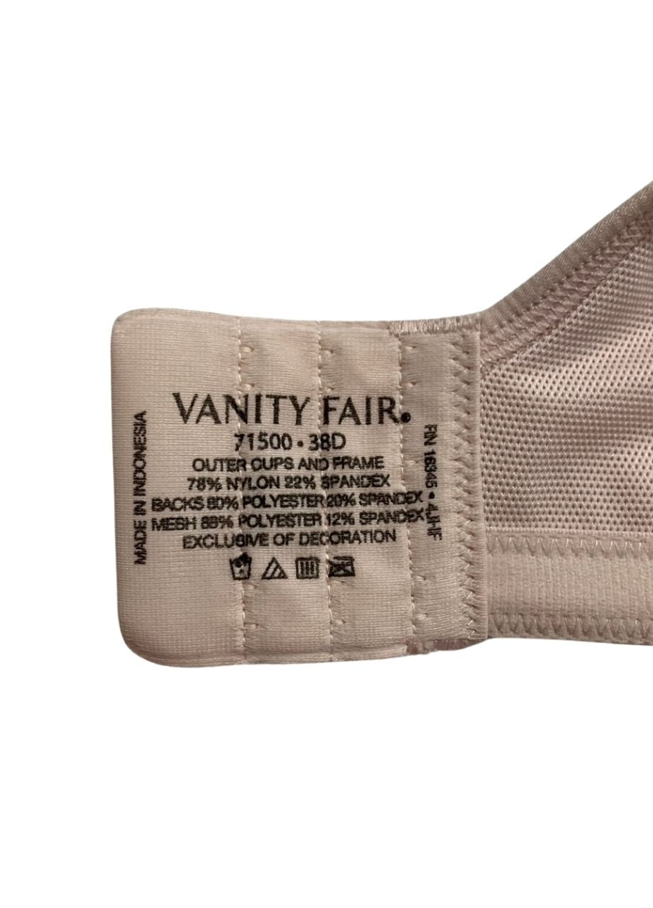 VANITY FAIR Medium Impact Sports Bras QUARTZ 38D
