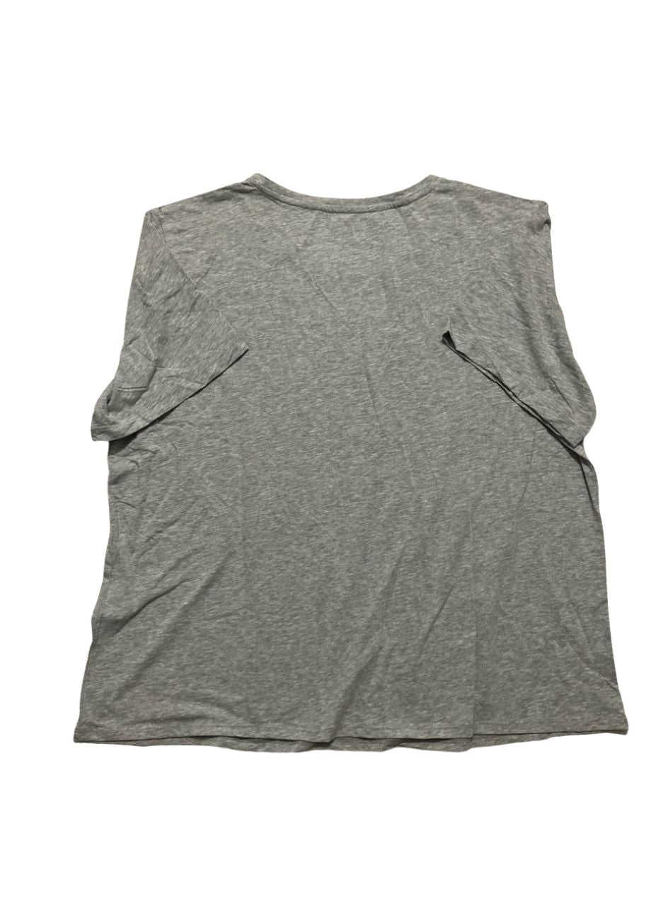 STATE OF DAY Pajama Top Round Neck GRAY