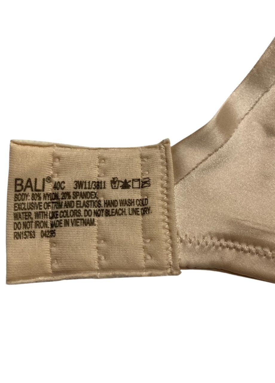 NWD BALI Underwire Lined Bra NUDE 40C