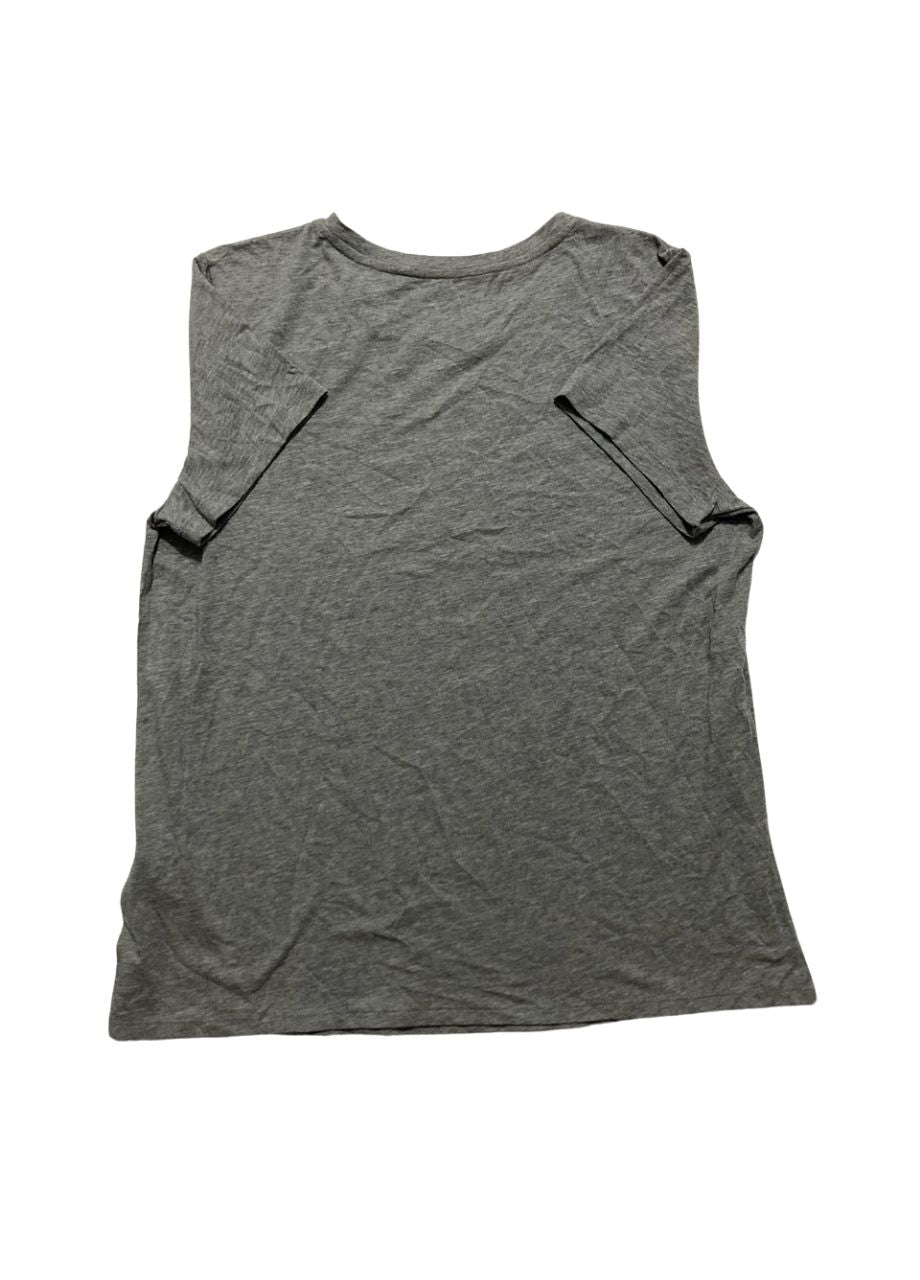 STATE OF DAY Pajama Top Round Neck PEWTER