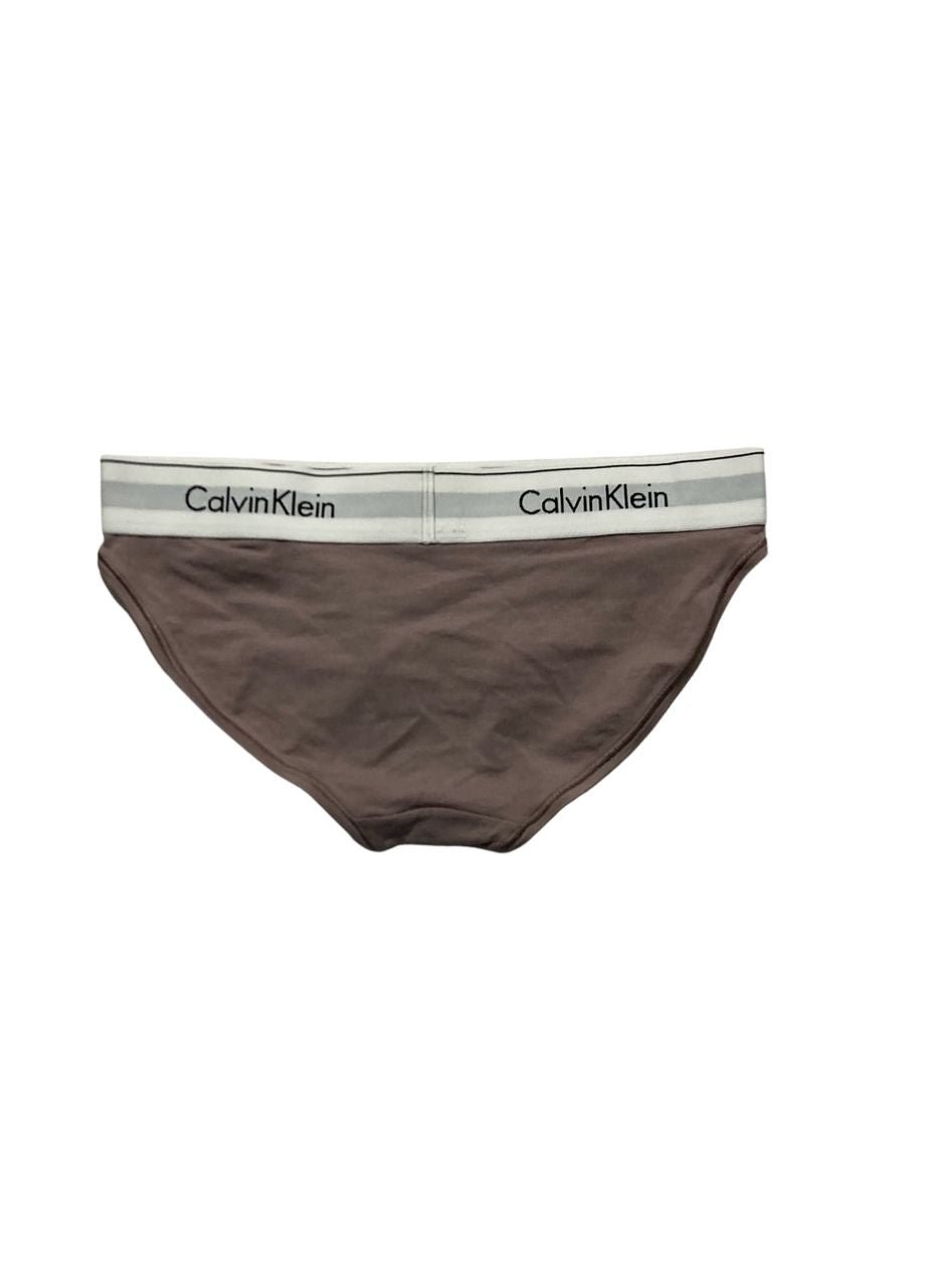 CALVIN KLEIN Modern Cotton Stretch Bikini Panty BROWN