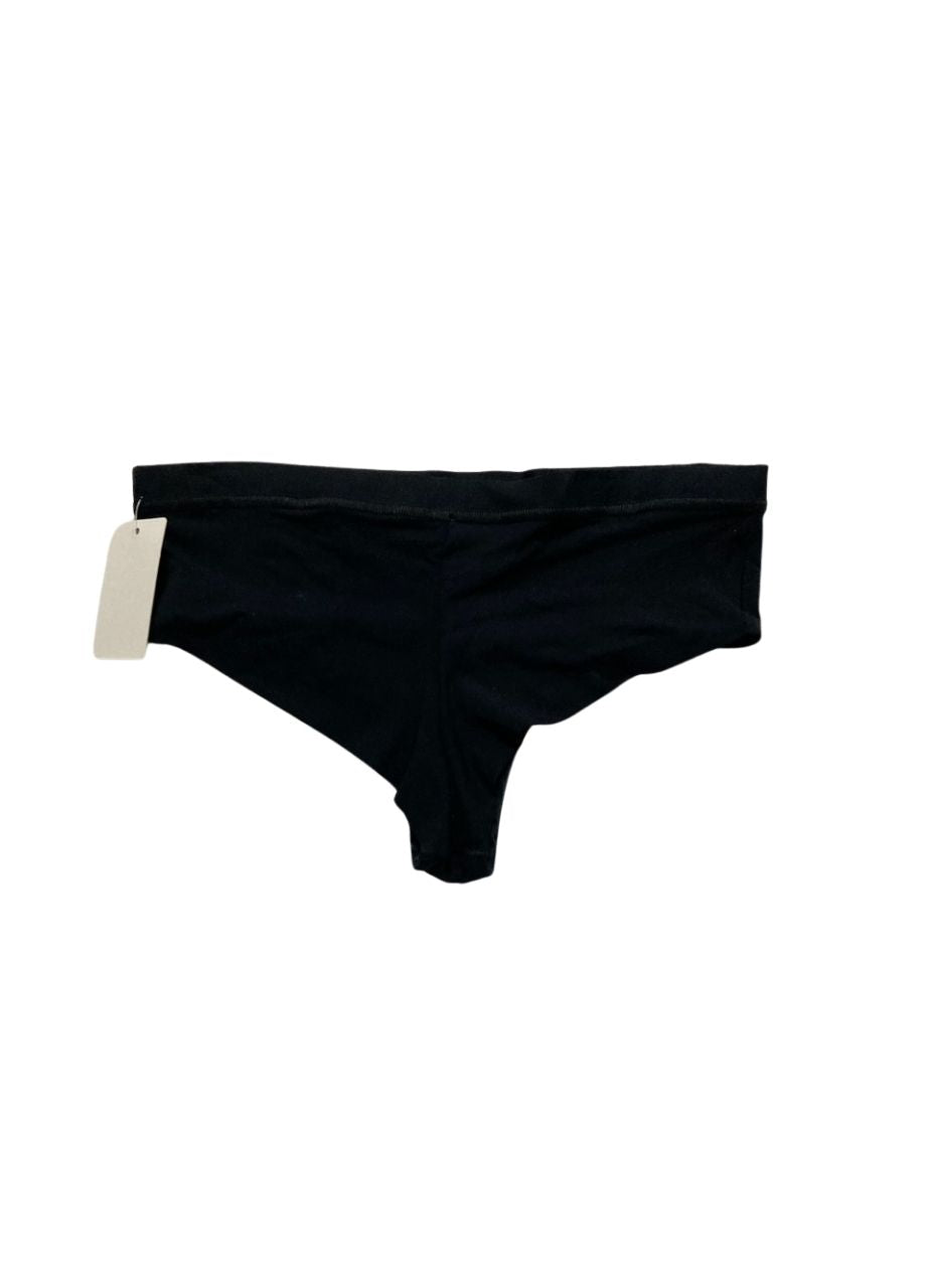 LEONISA Ultra-Light Lace Waistband Panties BLACK ONE SIZE