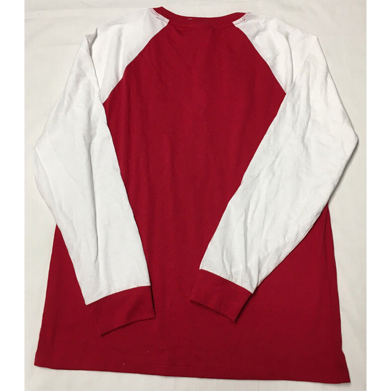 Macy's Matching Men's Merry Only Pajama Top Red L