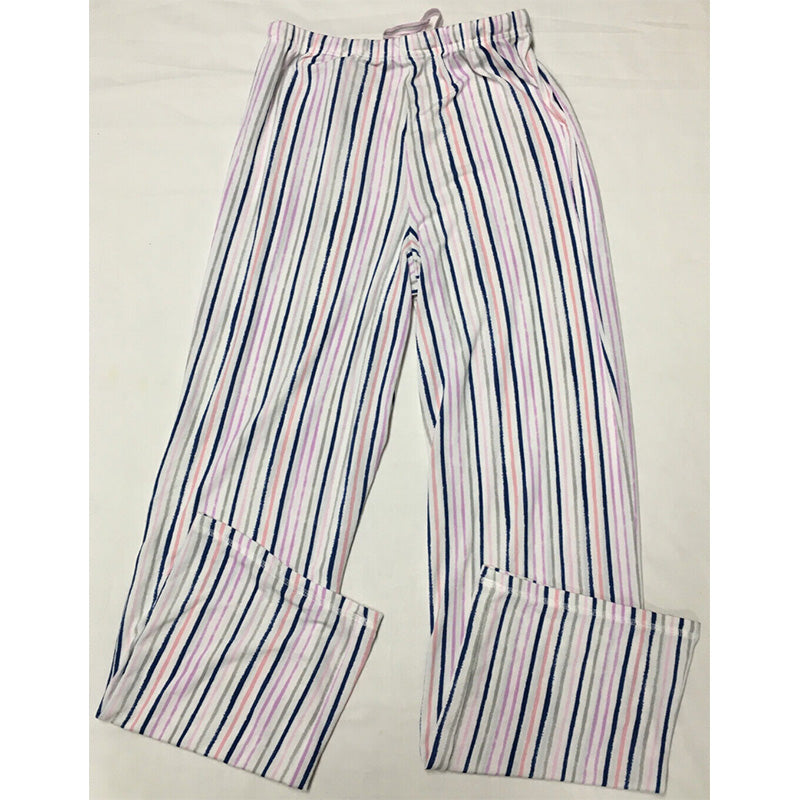 Unbranded Sleepwear Only Pajama Pants White Multicolor S