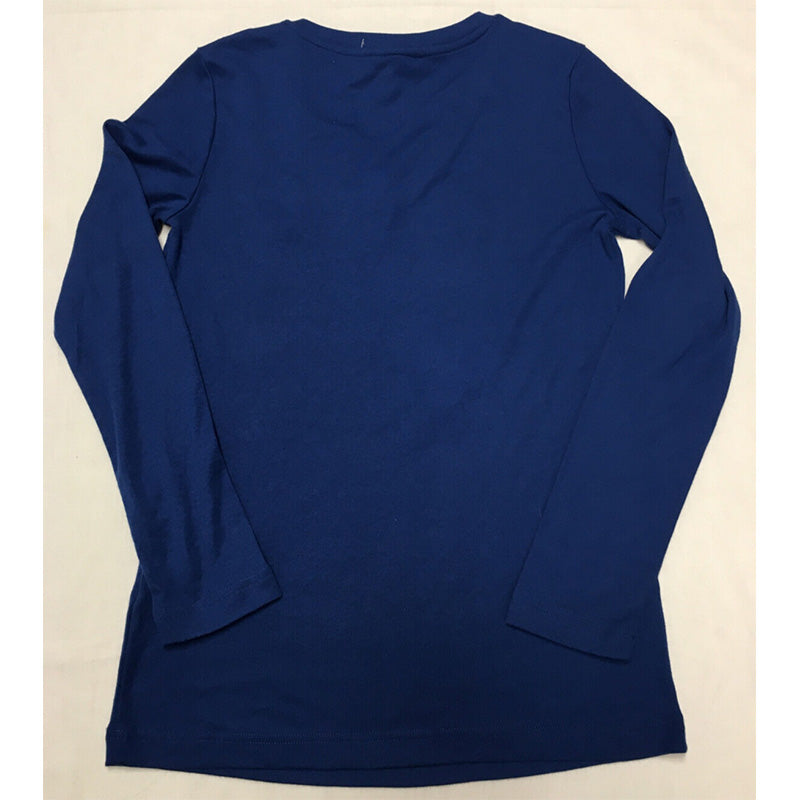 Charter Club Mixit Solid Only Pajama Top Blue XS