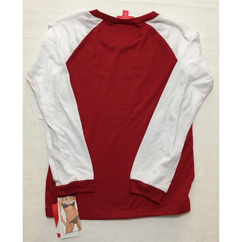 Family Pajamas Matching Kids Merry oNLY Pajama Top Red 10-12