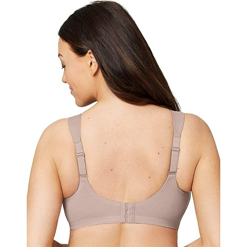 Glamorise Full Figure MagicLift Wirefree T-Shirt Bra Taupe 42C