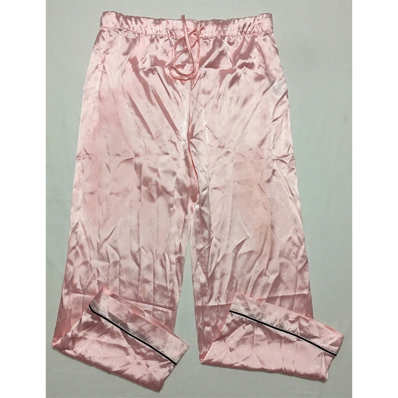 INC Classic Satin Pajama Set Pink M