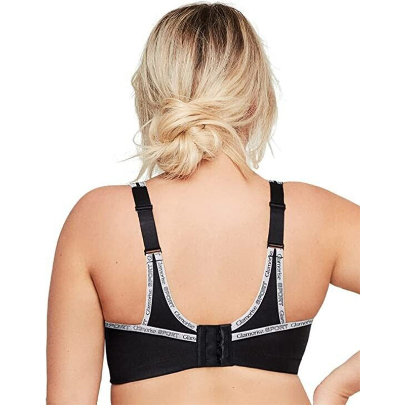 Glamorise Full Figure No Bounce Camisole Black 34J