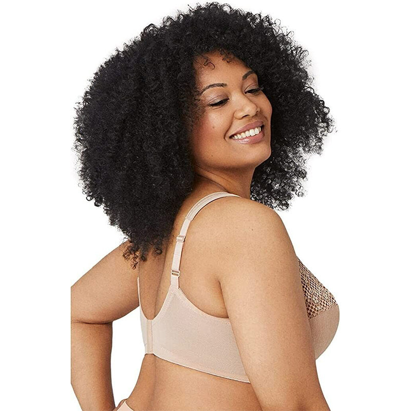 Glamorise Full Figure Moisture Control Wirefree Cafe 38C