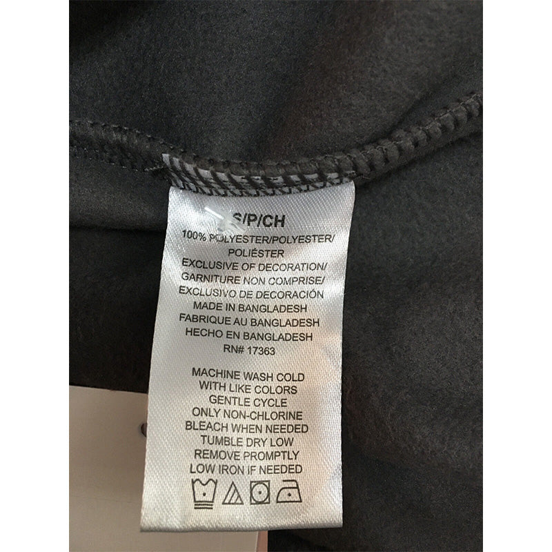 Cuddl Duds Henley Only Top Pajama Gray S