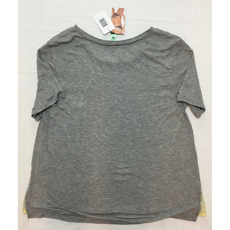 Honeydew Intimates Something Sweet Knit Only Pajama Top Gray M