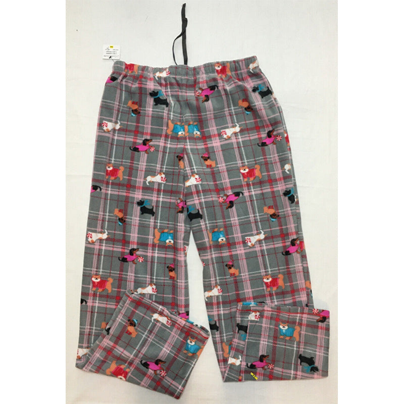 Cuddl Duds Henley Only Pants Pajama Multicolor M