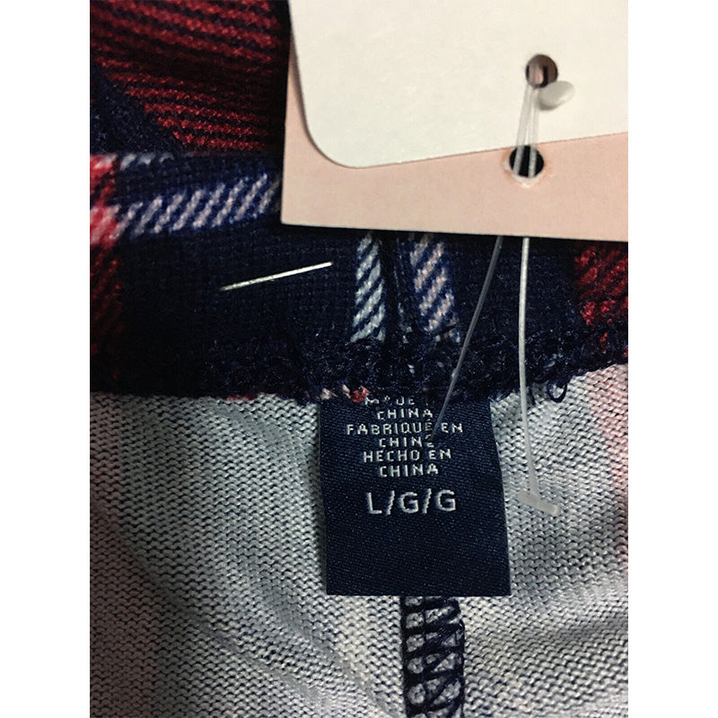 Unbranded Only Pajama Pants Multicolor Plaid L