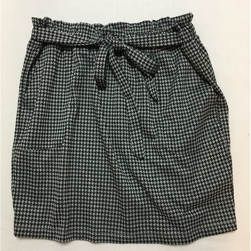 No Comment Skirt Black And White L