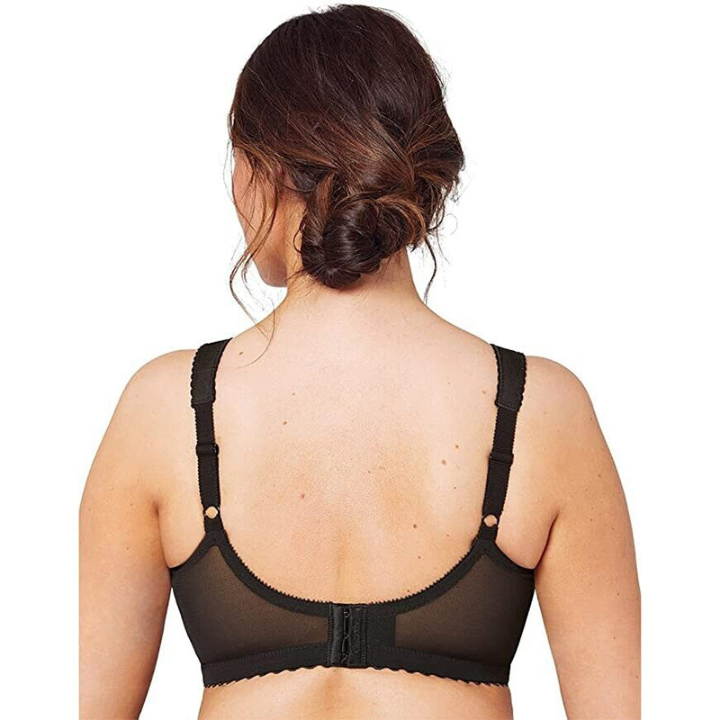 Glamorise Full Figure Black 38D