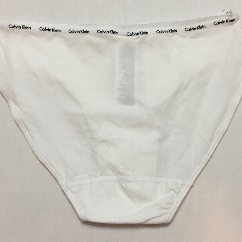 Calvin Klein Motive Cotton Logo Pack 2 Bikini White S