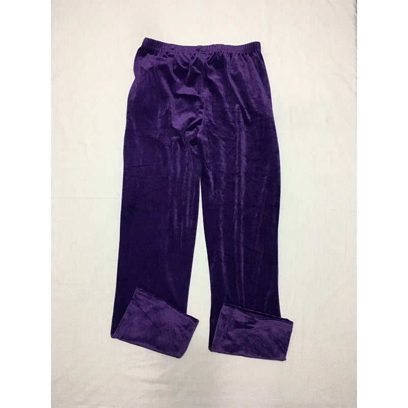 Christian Siriano Only New York Long Sleeve Pajama Pants Purple S