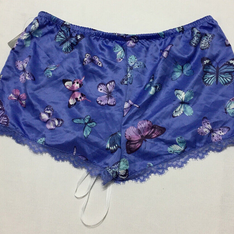 INC Pajama Short Purple Butterfly S