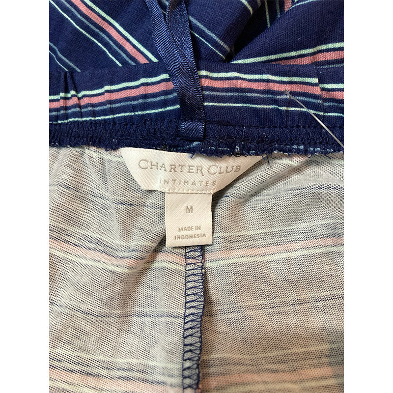 Charter Club Everyday Cotton Knit Only Pajama Pants Multicolor M