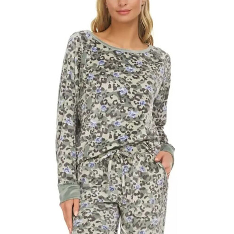 Flora Nikrooz Women's Army Only Pajama Top Green S