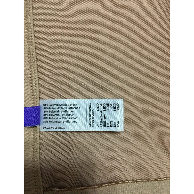 NWD Parfait Elissa Low-Back Bustier Beige 38DD