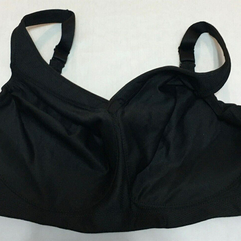 Glamorise Women's Full Figure Black 42G