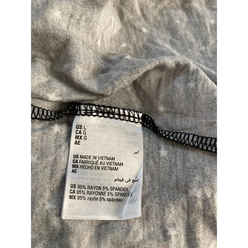 Alfani Intimates Only Pajama Top Black Stars L