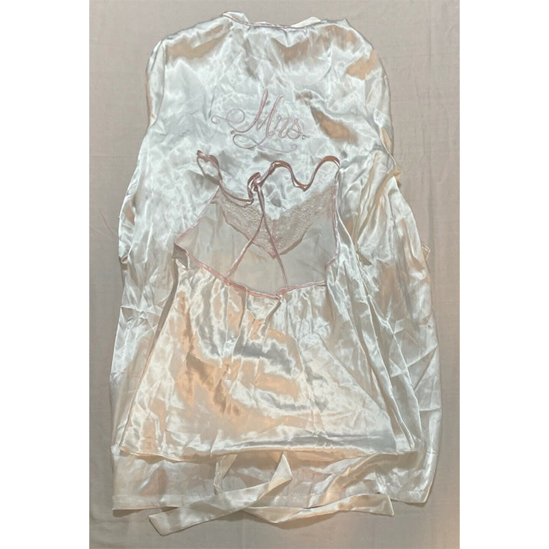 Linea Donatella Wrap Robe White S