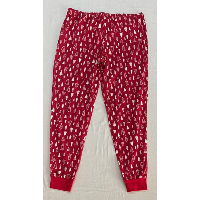 Family Pajamas Only Pajama Pants Red M