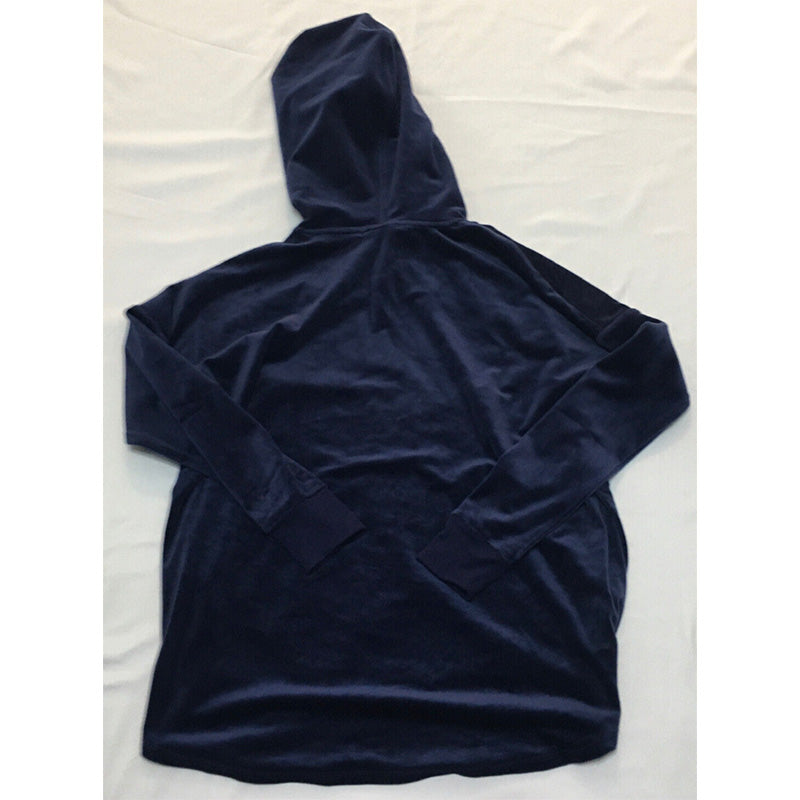 Alfani Long Sleeve Hoodie Navy S