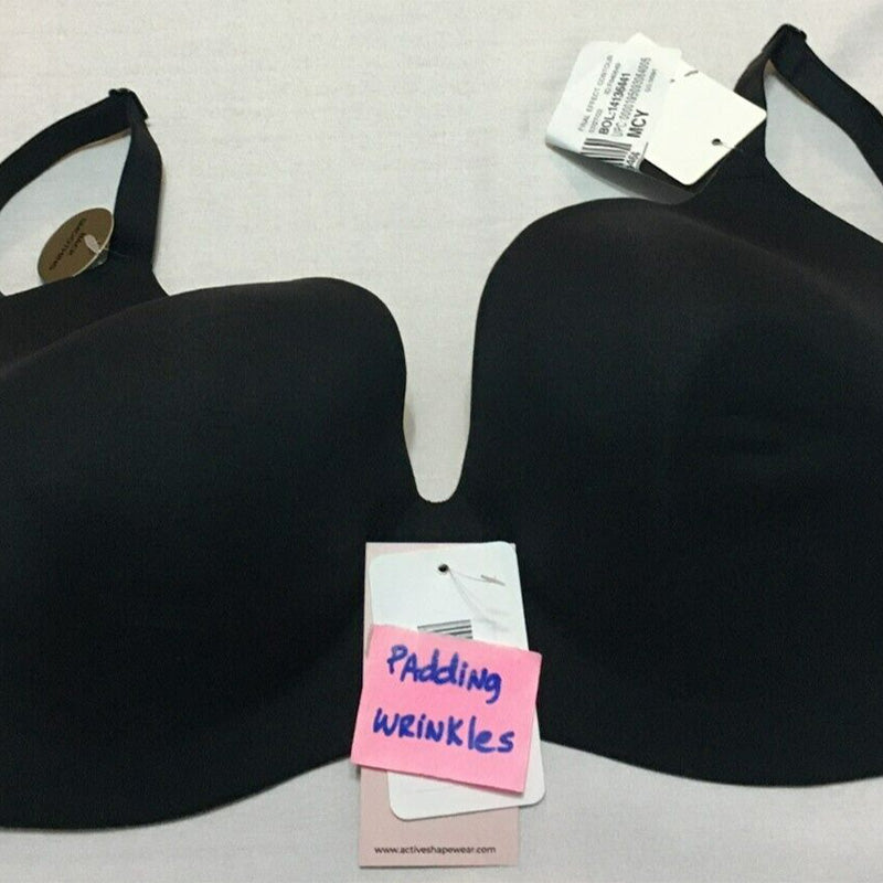 NWD Wacoal Final Effect Underwire T-Shirt Bra Black 36DDD