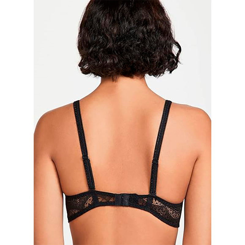 Simone Perele Karma Triangle Bralette Black XS