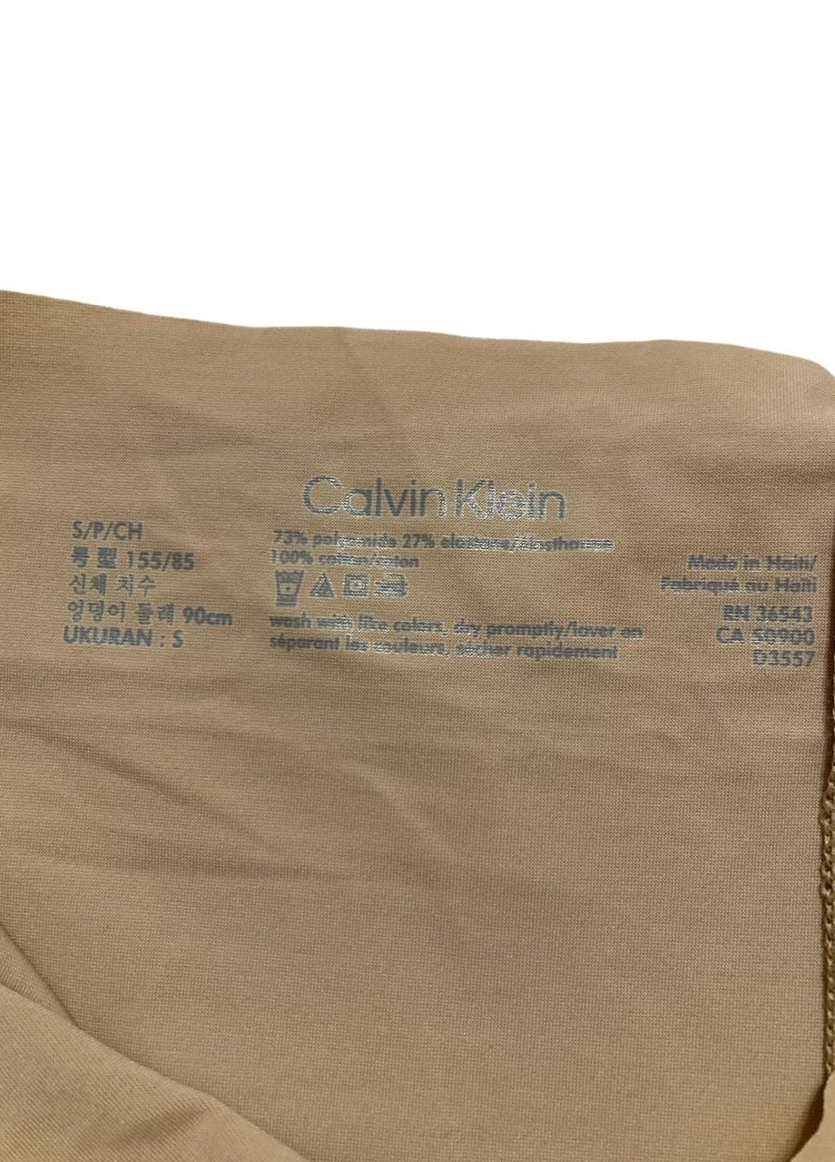 CALVIN KLEIN Invisibles Seamless Hipster Panties 3 Pack LIGHT CARAMEL S