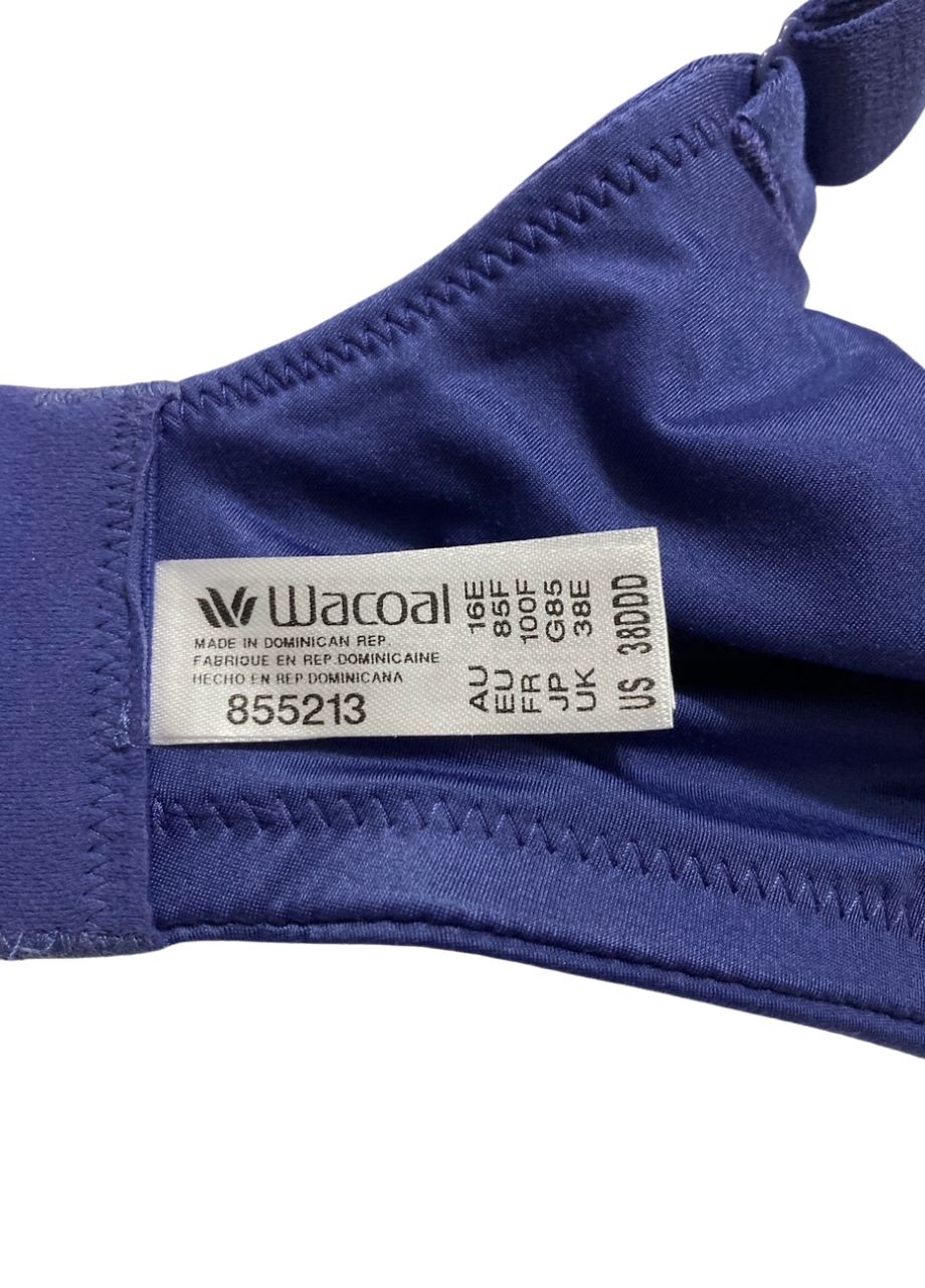 WACOAL Perfect Primer Unlined Full Coverage Underwire Bra SKIPPER BLUE 38DDD
