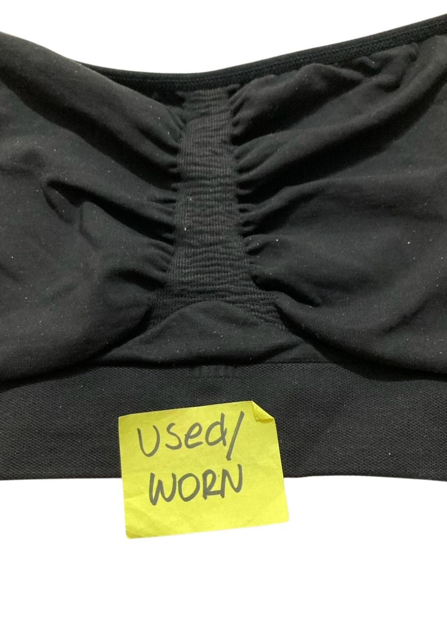 NWD WACOAL Feeling Flexible Seamless Full Busted Bralette BLACK 2XL