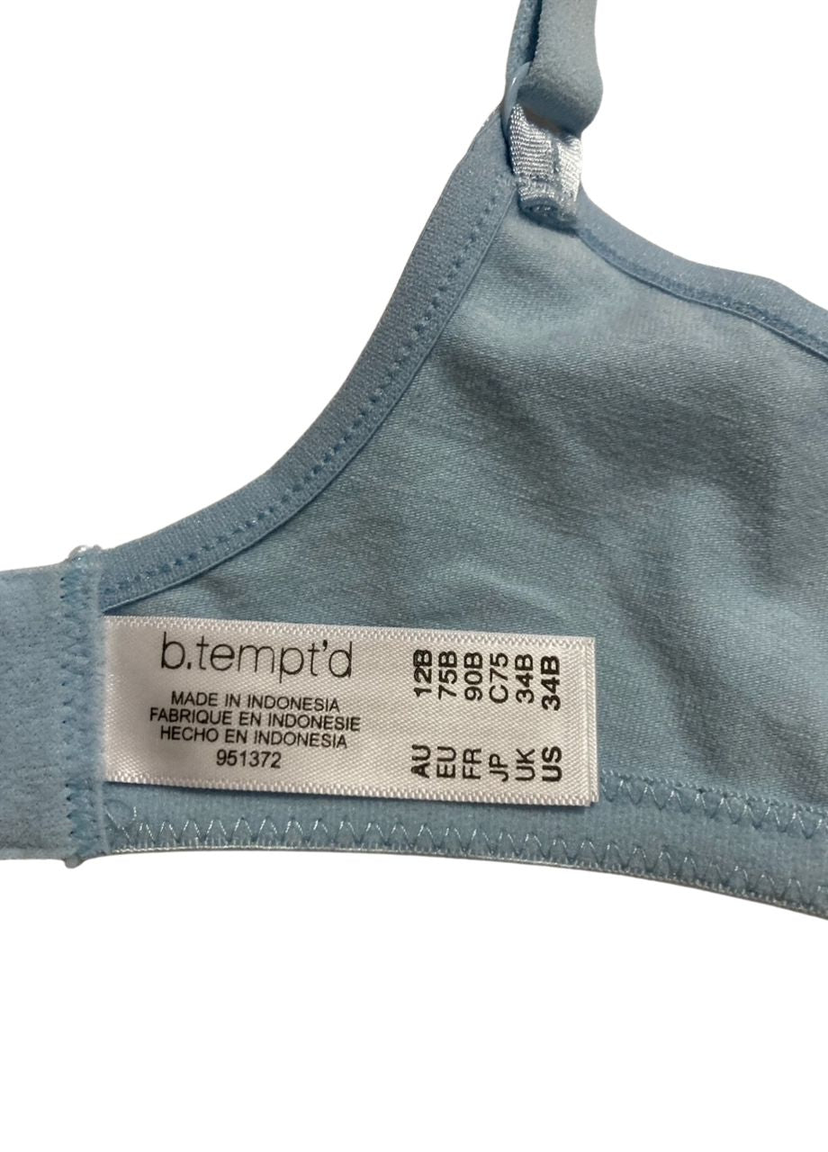 B.TEMPT´D Cotton to a Tee Underwire Bra BLUE 34B